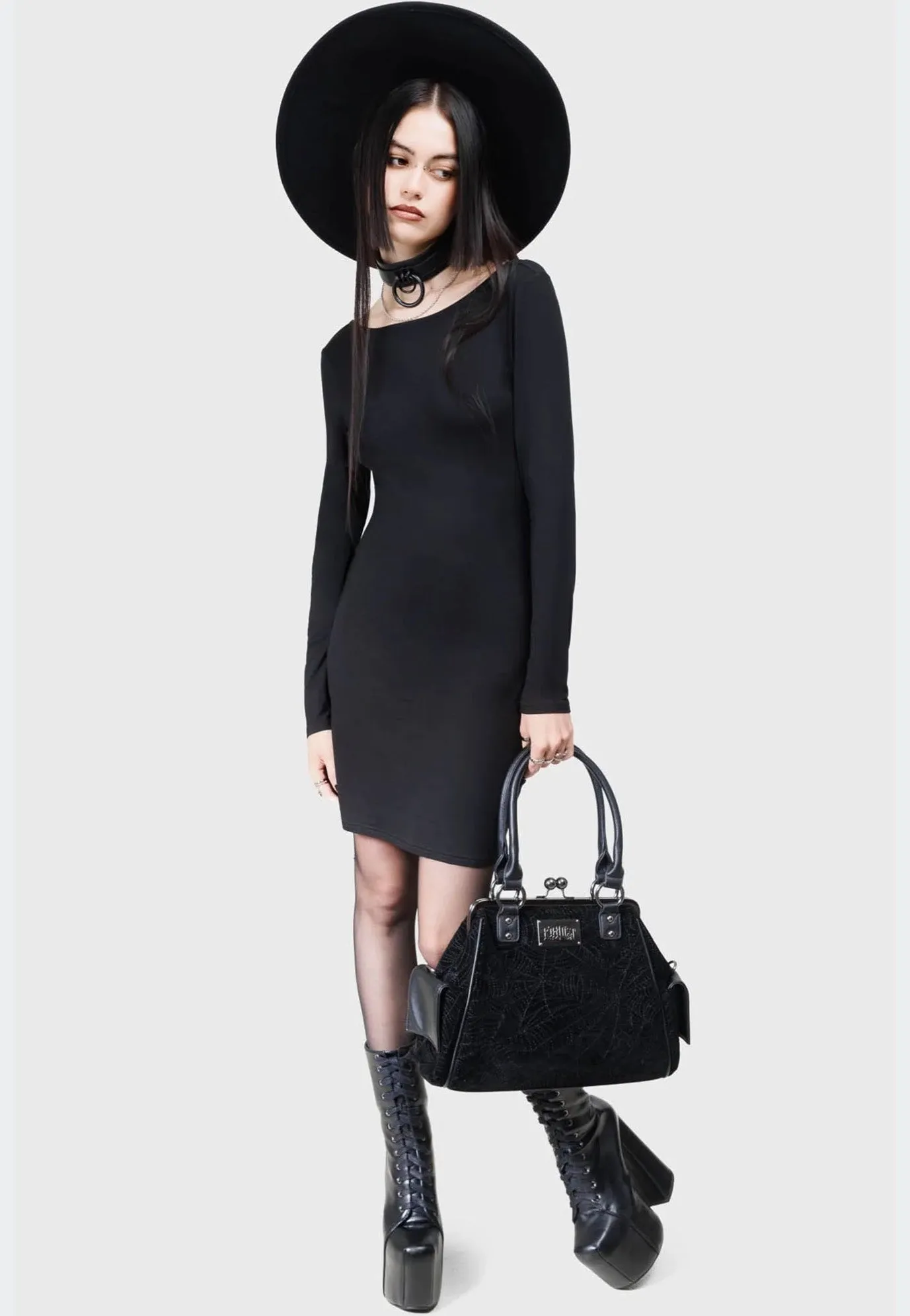 Trendy Wear Killstar x Kihilist - Ligeia Mini - Dress