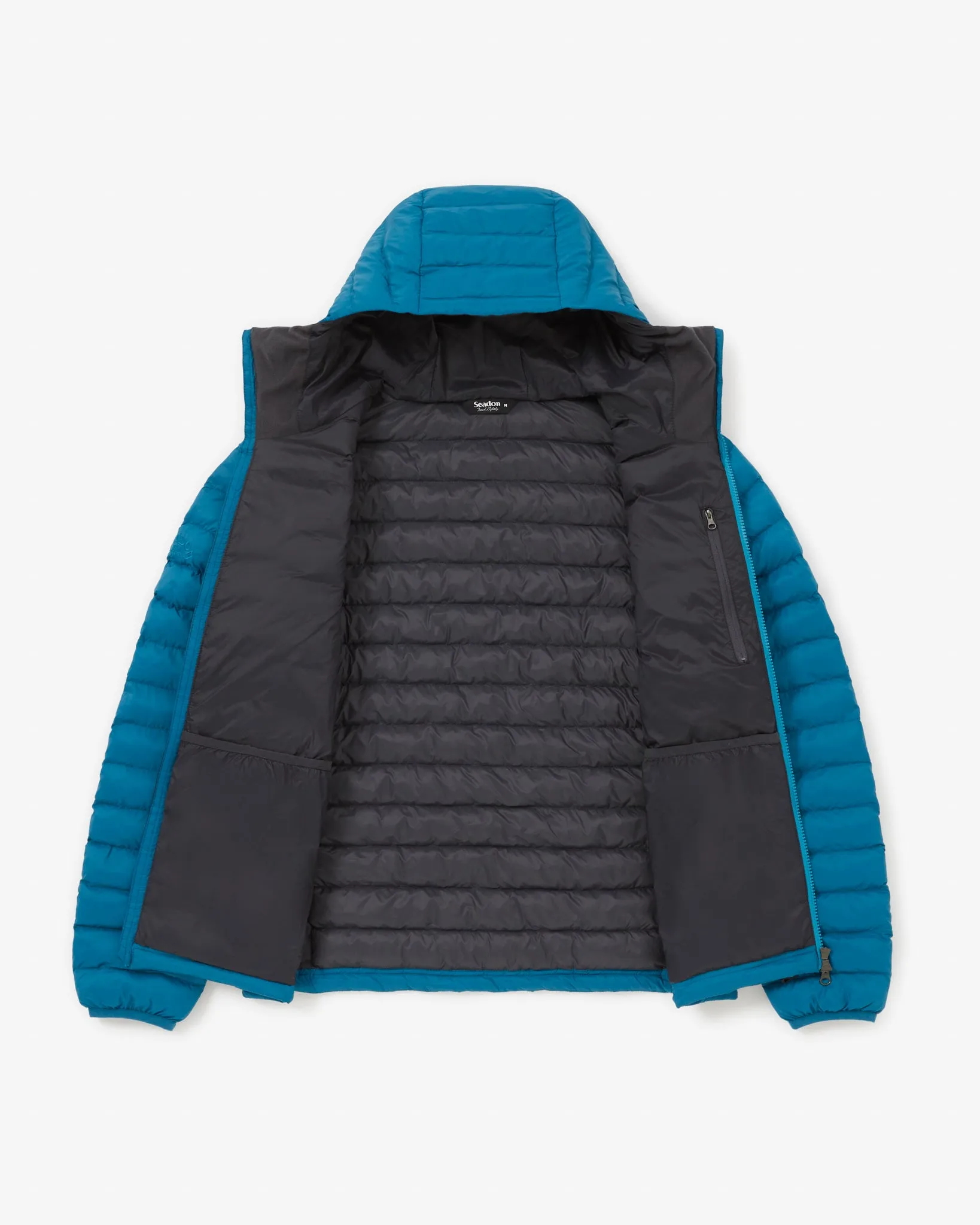 Tribal pattern Men's Gale ACT Puffer Hoodie
