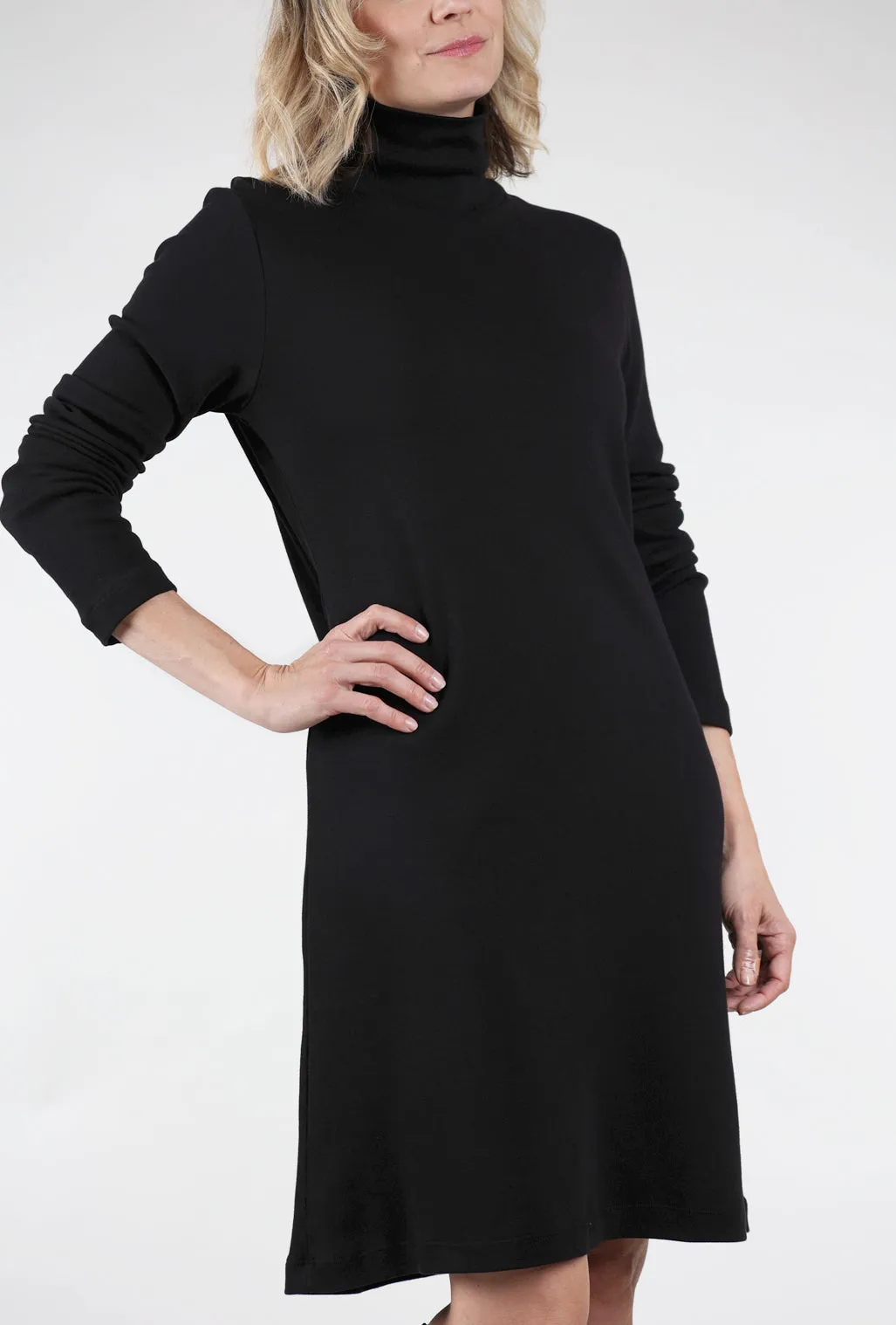 True Self Dress, Black High-quality tailoring