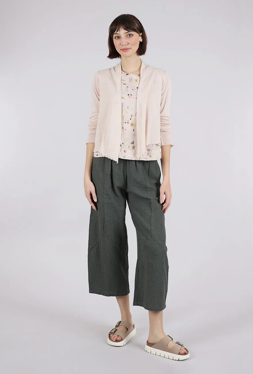 Tulle Mesh Cropped Cardie, Pearly Fashionable Stylish