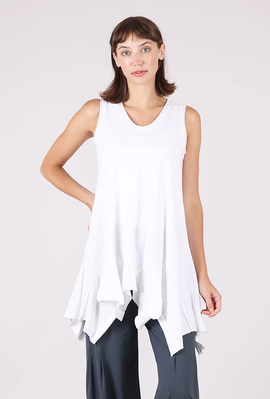 Fun Prints Turn Over Top, White