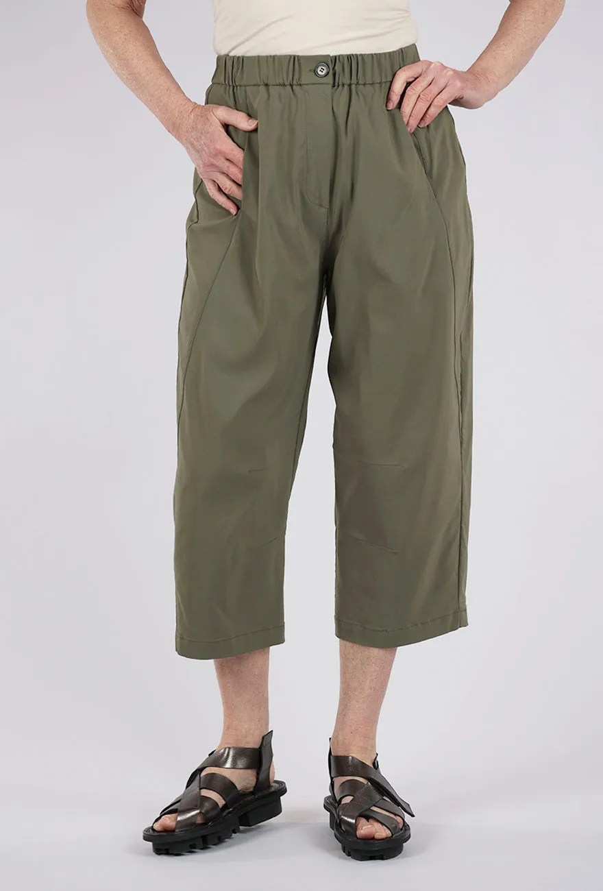 Slim Design Tricia Relaxed Trouser, Militaire