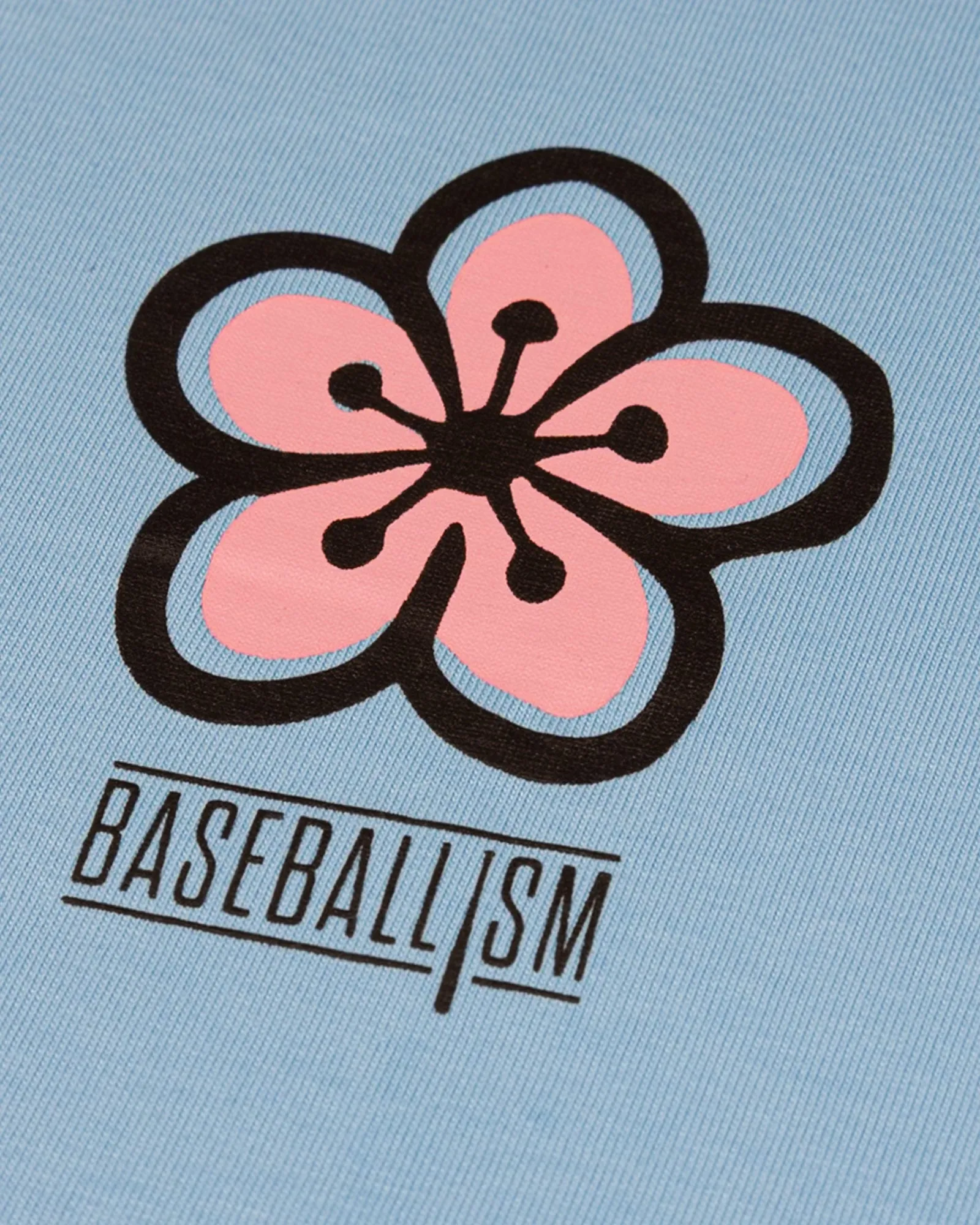 Uniform - professional Cherry Blossom Baseball - Pima Cotton T-Shirt