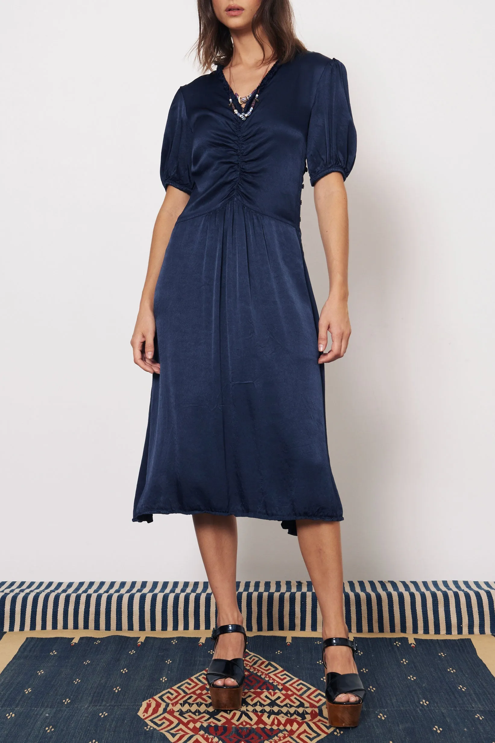 Lagos Midi Dress Smart Comfort Tailored Piece