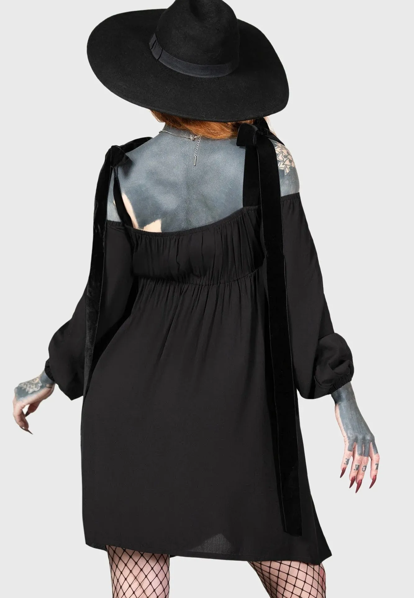 Unique Cut Killstar - Mae Queen Black - Dress