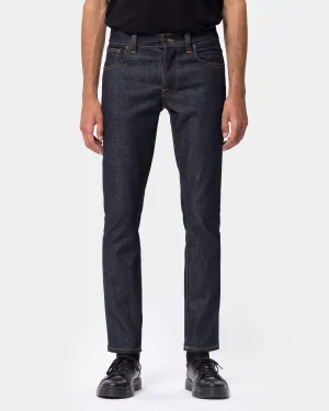 Nudie Grim Tim Slim Straight Mens Jeans - Dry True Navy | Nudie Jeans Jeans | JEANSTORE