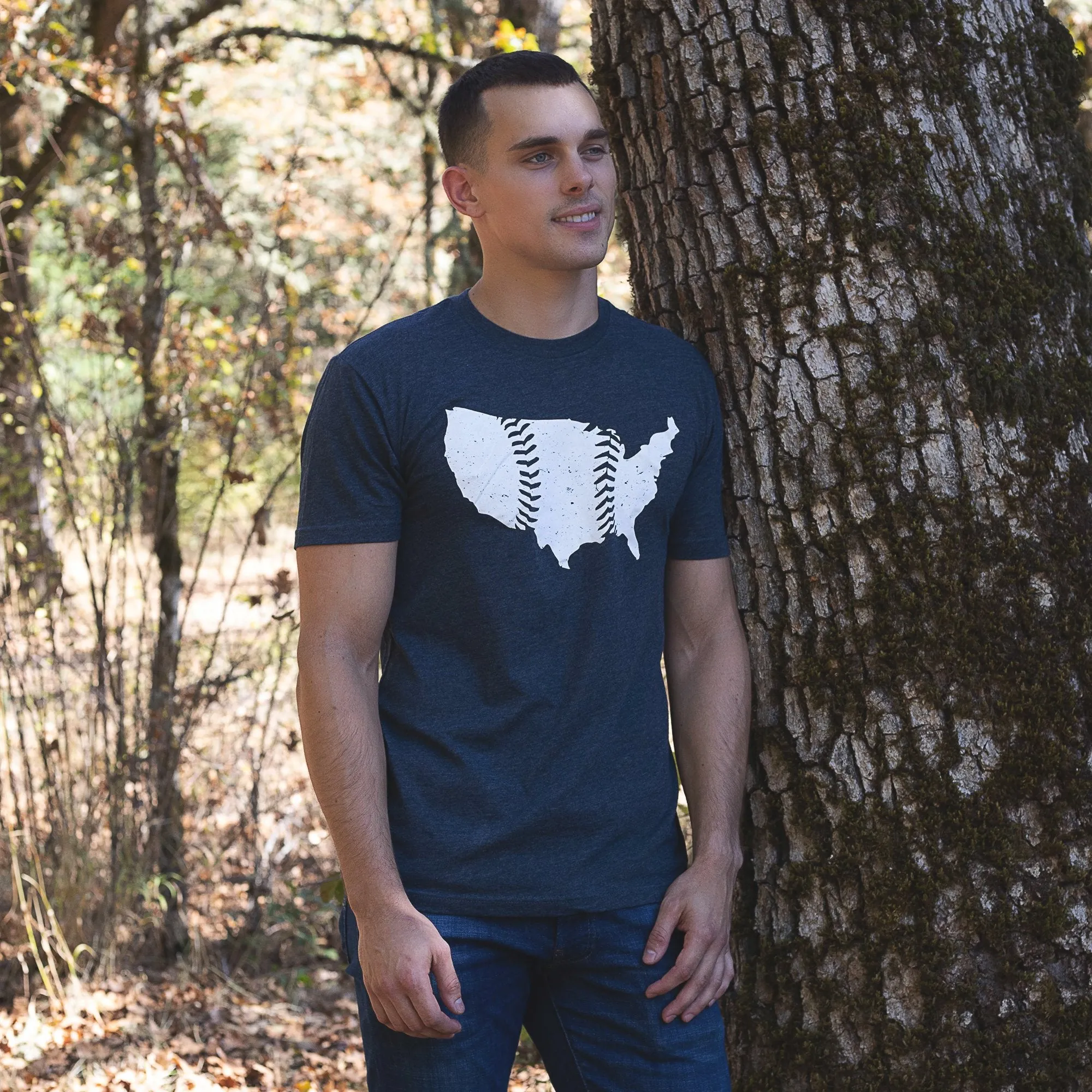 United Seams - Navy and White Fun Style