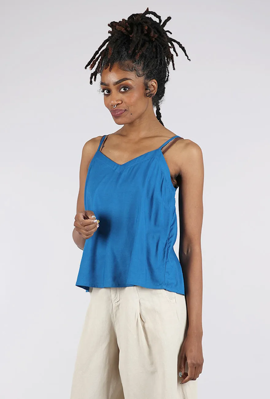 Urban Comfort Double V Tank, Indigo