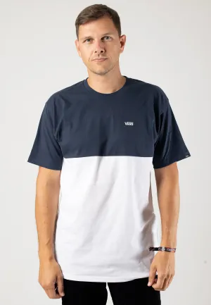 Vans - Colorblock White/Dress Blues - T-Shirt Popular Outdoor Comfort