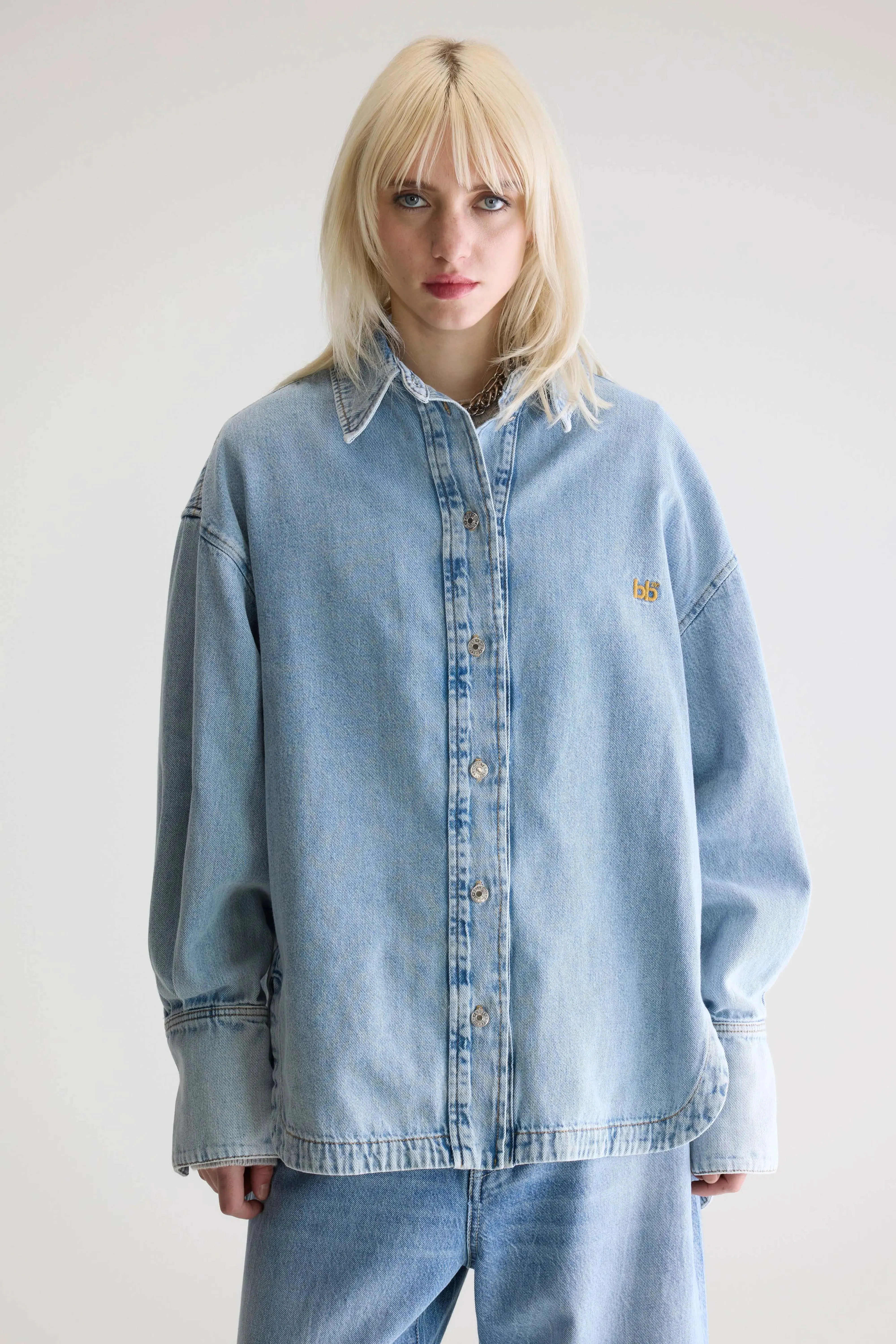 Urban Move Ready Glory denim overshirt (252 / W / LT BLUE BLEACH)