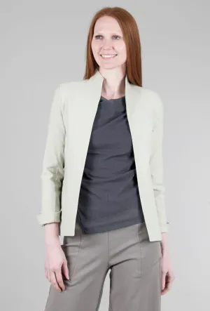 stand neck Breathable Lining Design Shaped Jacket, Sand