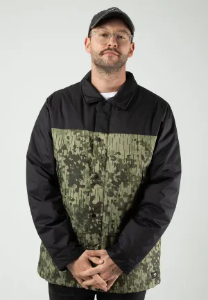 Vans - Drill MTE 1 Primaloft Black/Loden Green - Jacket Round neck Soft Texture