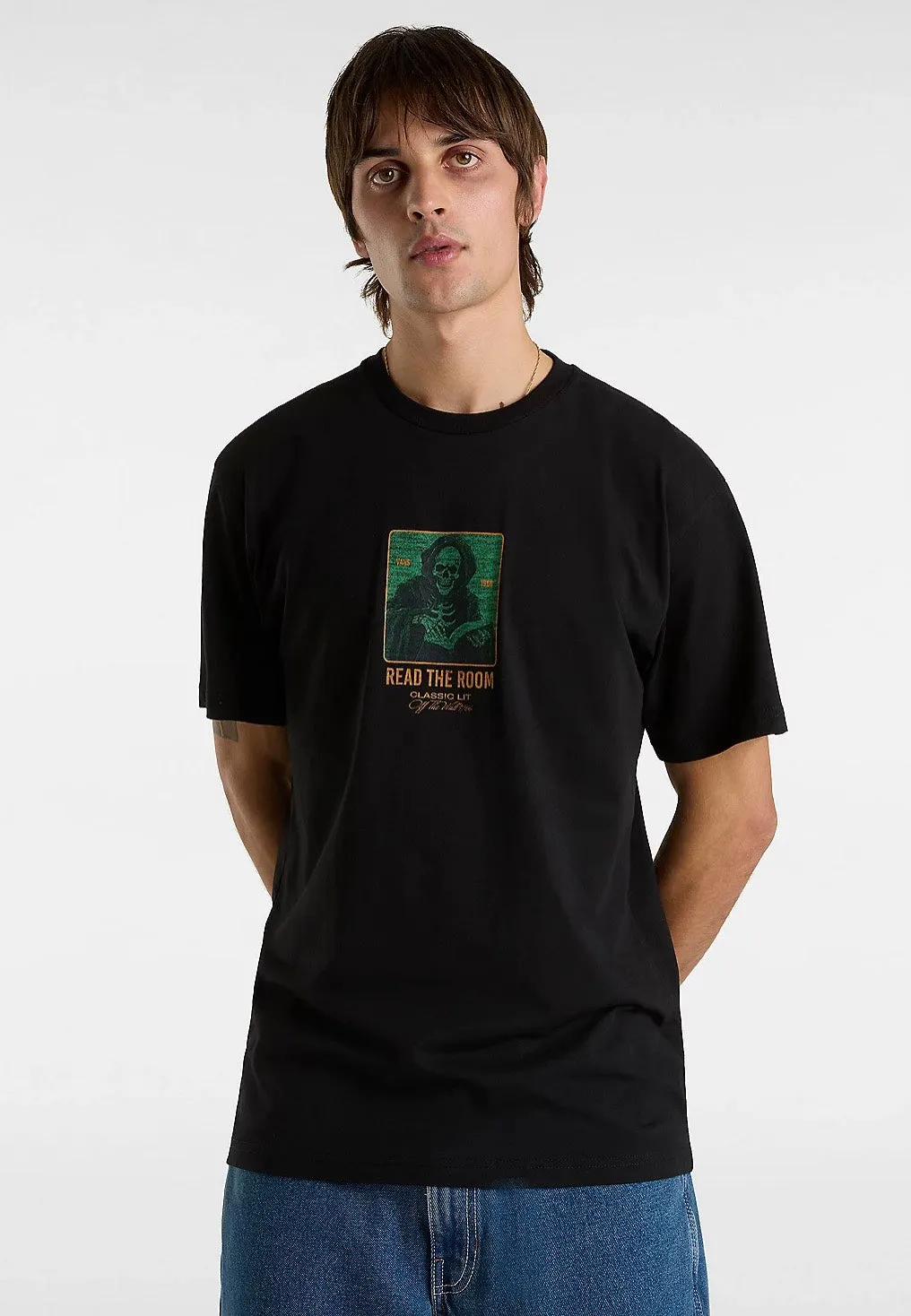 Christmas Vans - Read The Room Black - T-Shirt