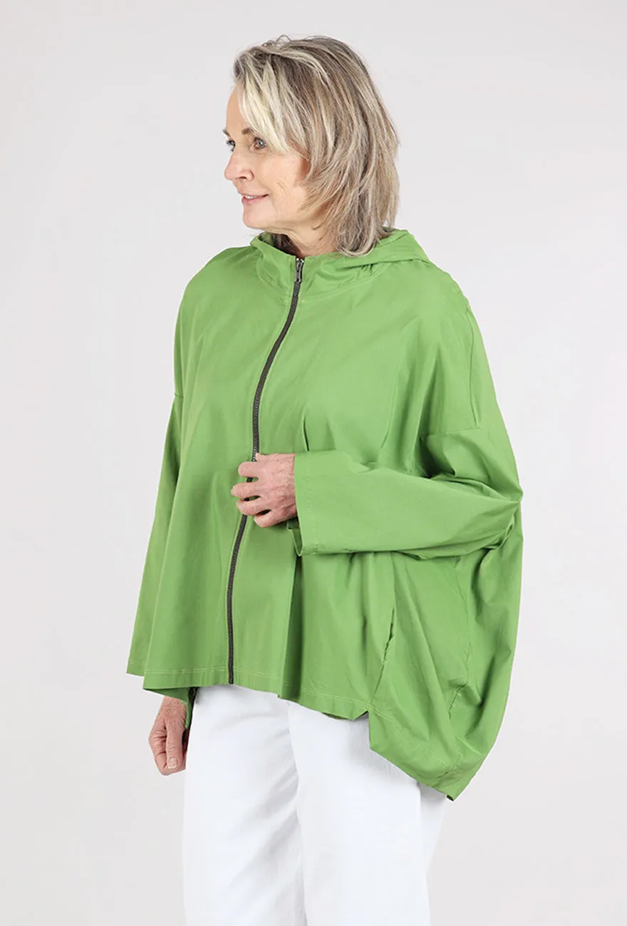 Utility Jacket Zipper Zooey Jacket, Verde