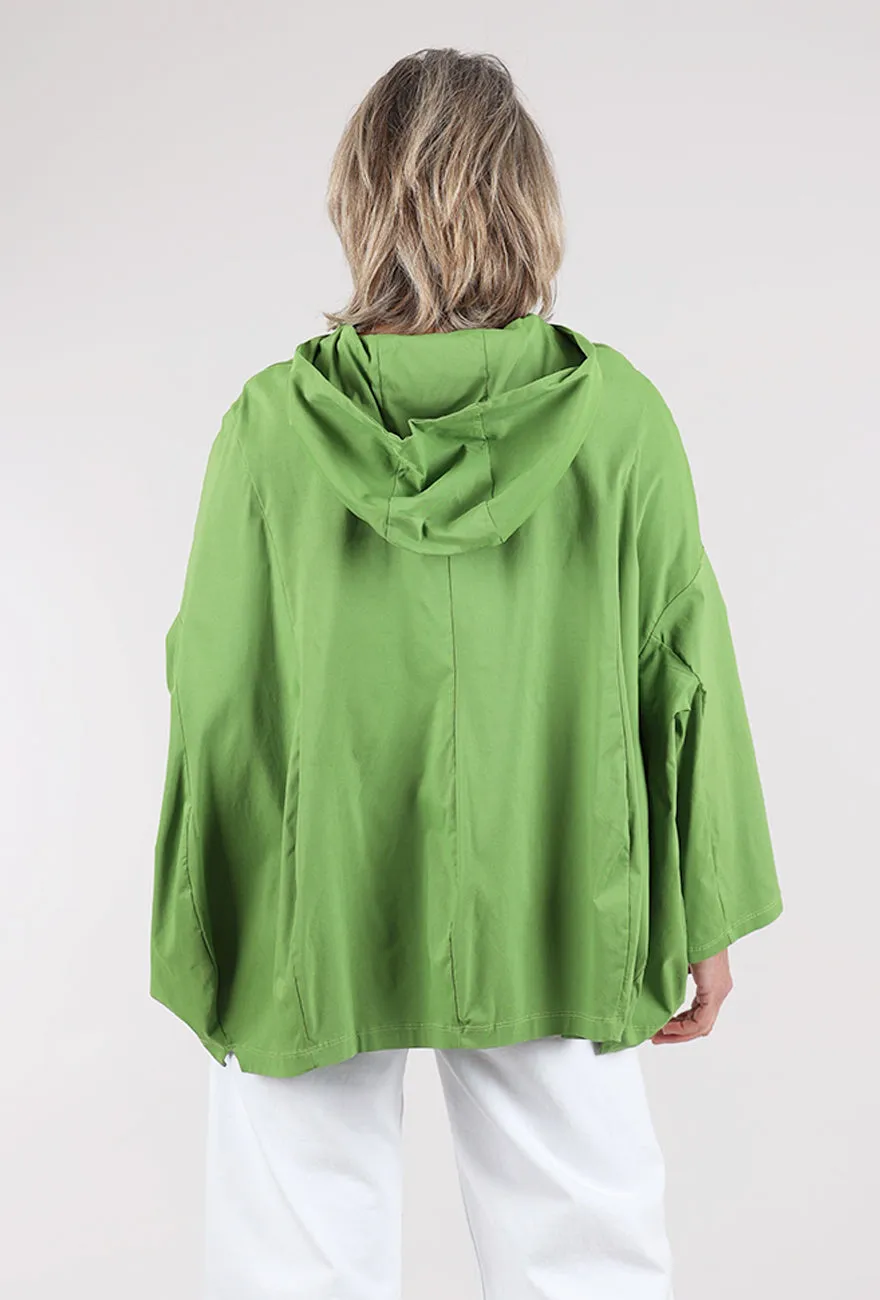 Utility Jacket Zipper Zooey Jacket, Verde