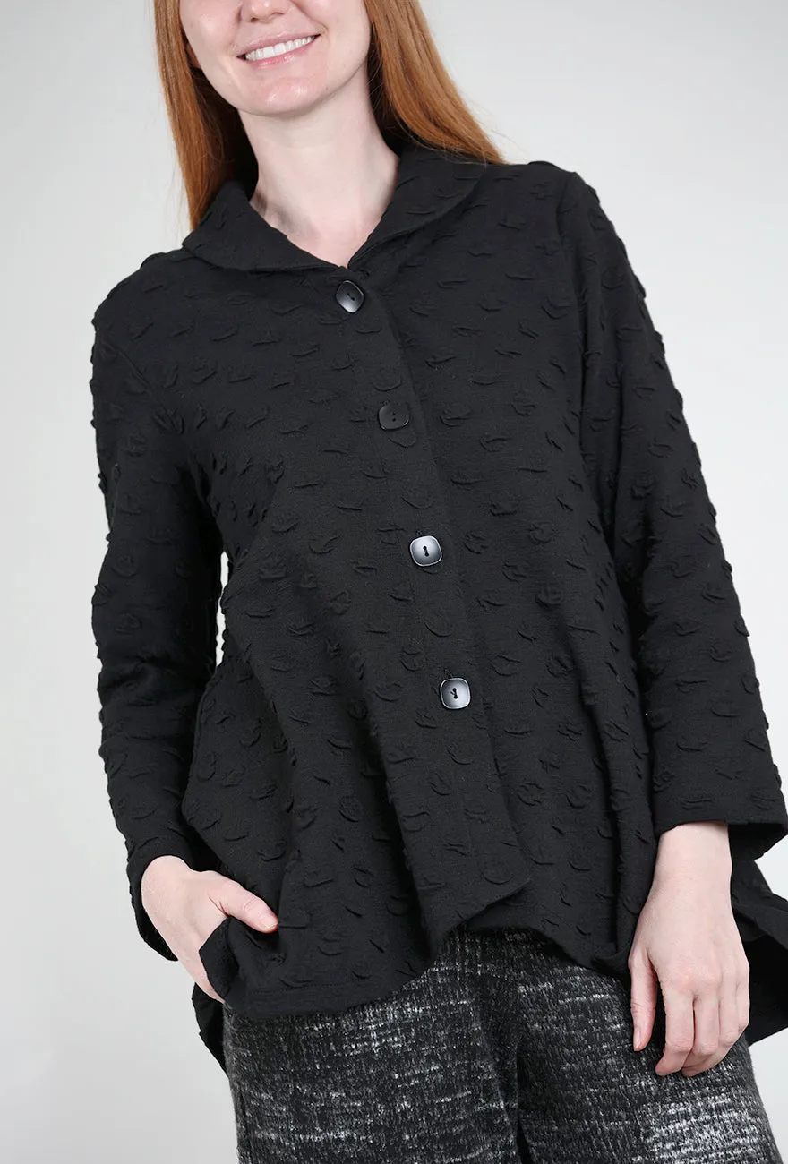 Utility Layer Power Dimensional Bubble Jacket, Black
