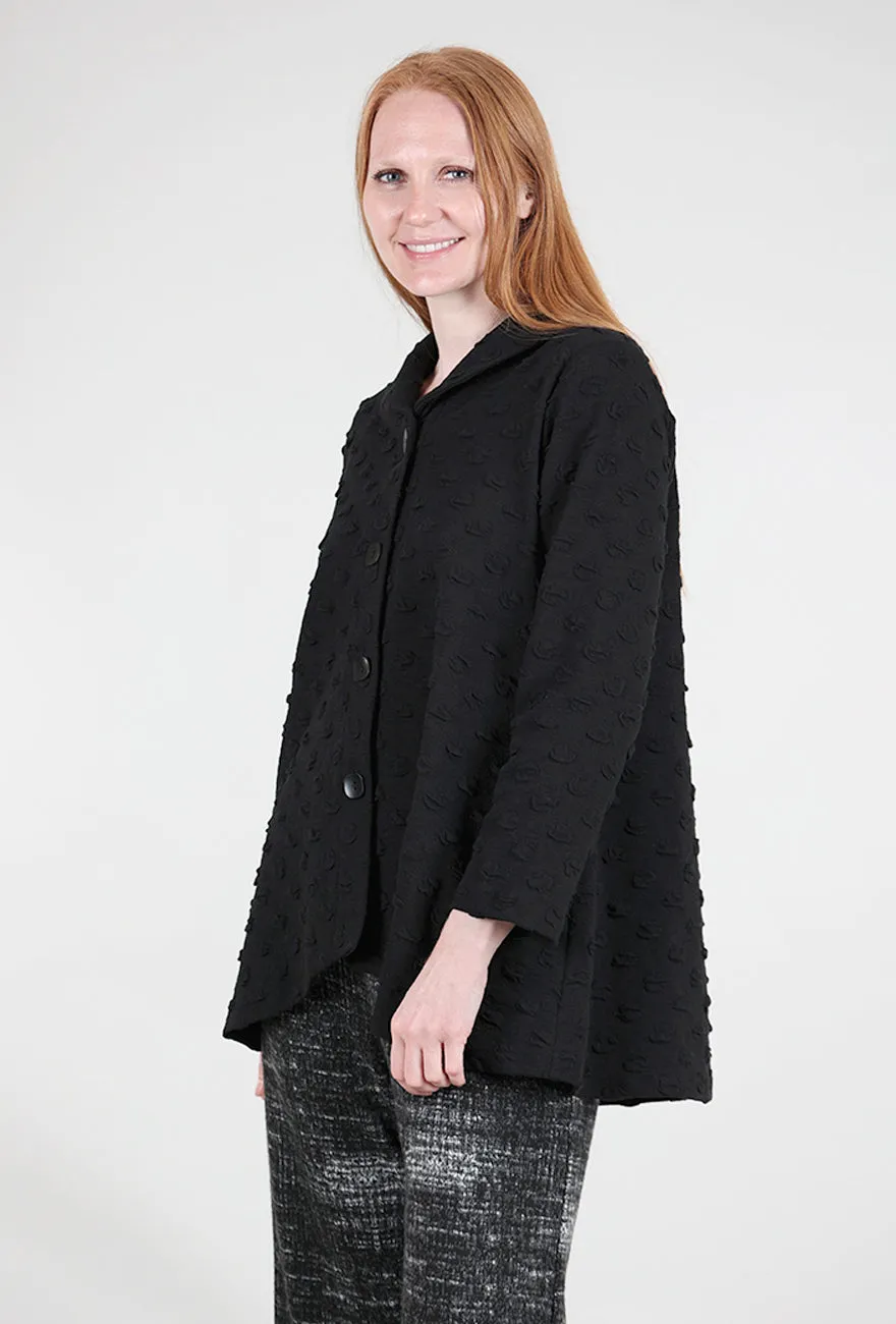 Utility Layer Power Dimensional Bubble Jacket, Black