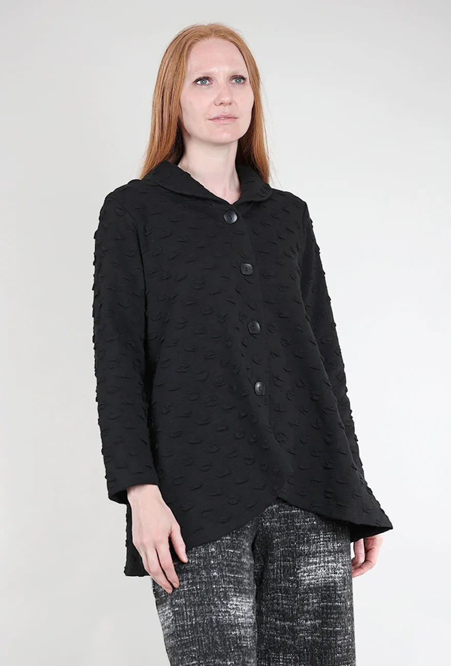 Utility Layer Power Dimensional Bubble Jacket, Black