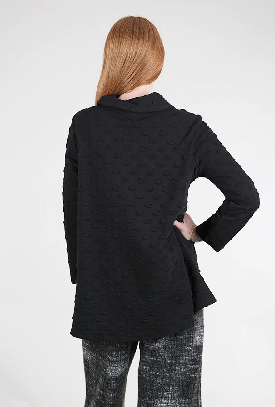 Utility Layer Power Dimensional Bubble Jacket, Black