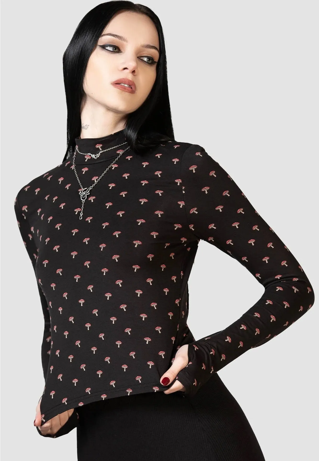 UV protected Killstar - Dapperling Black - Top