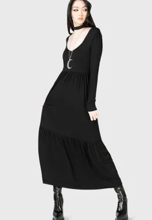 Killstar - Eris Maxi Black - Dress Fresh Combo Neutral Flow