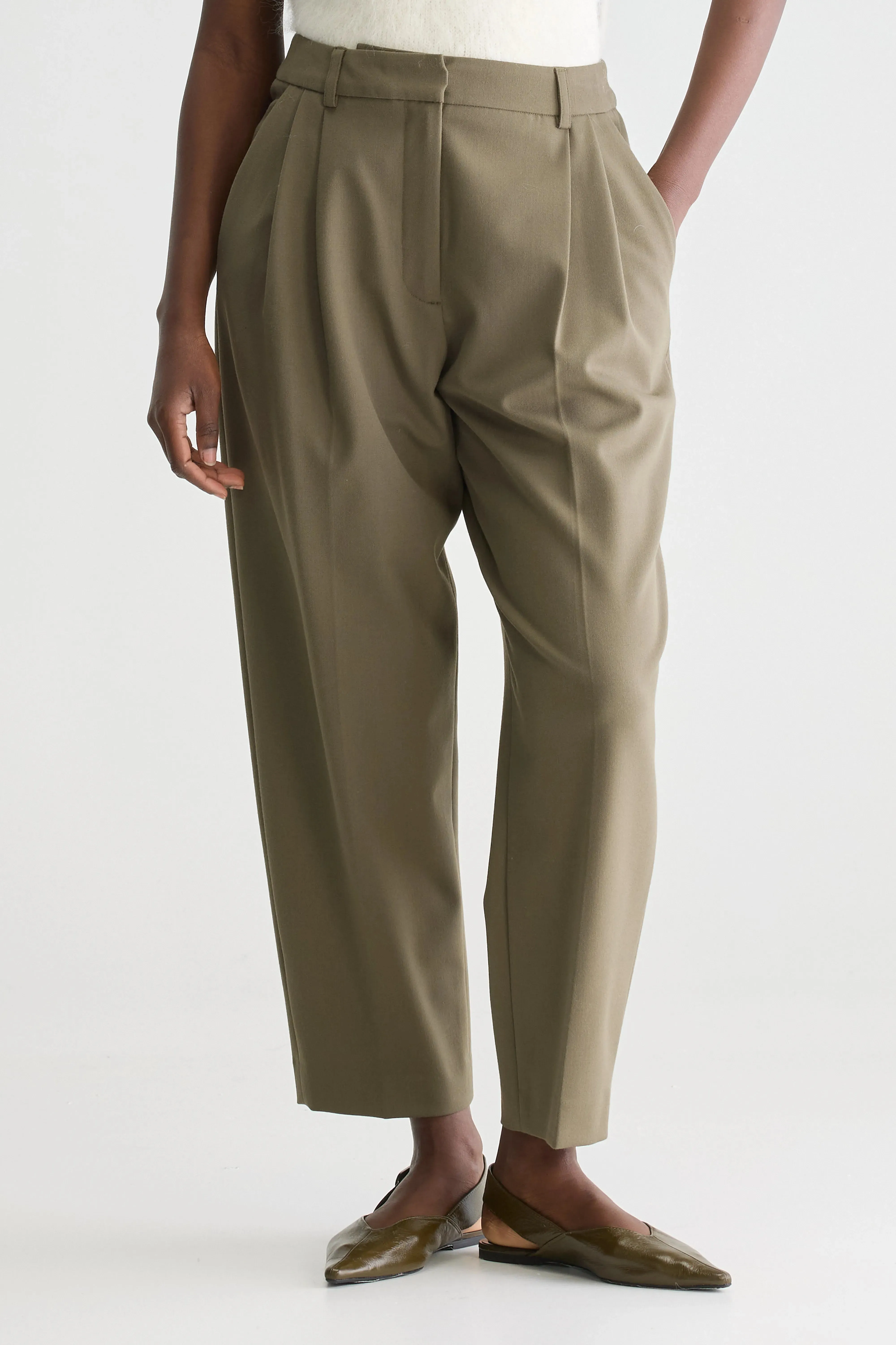 Valdo tailored trousers (251 / W / FOREST) Premium Comfort