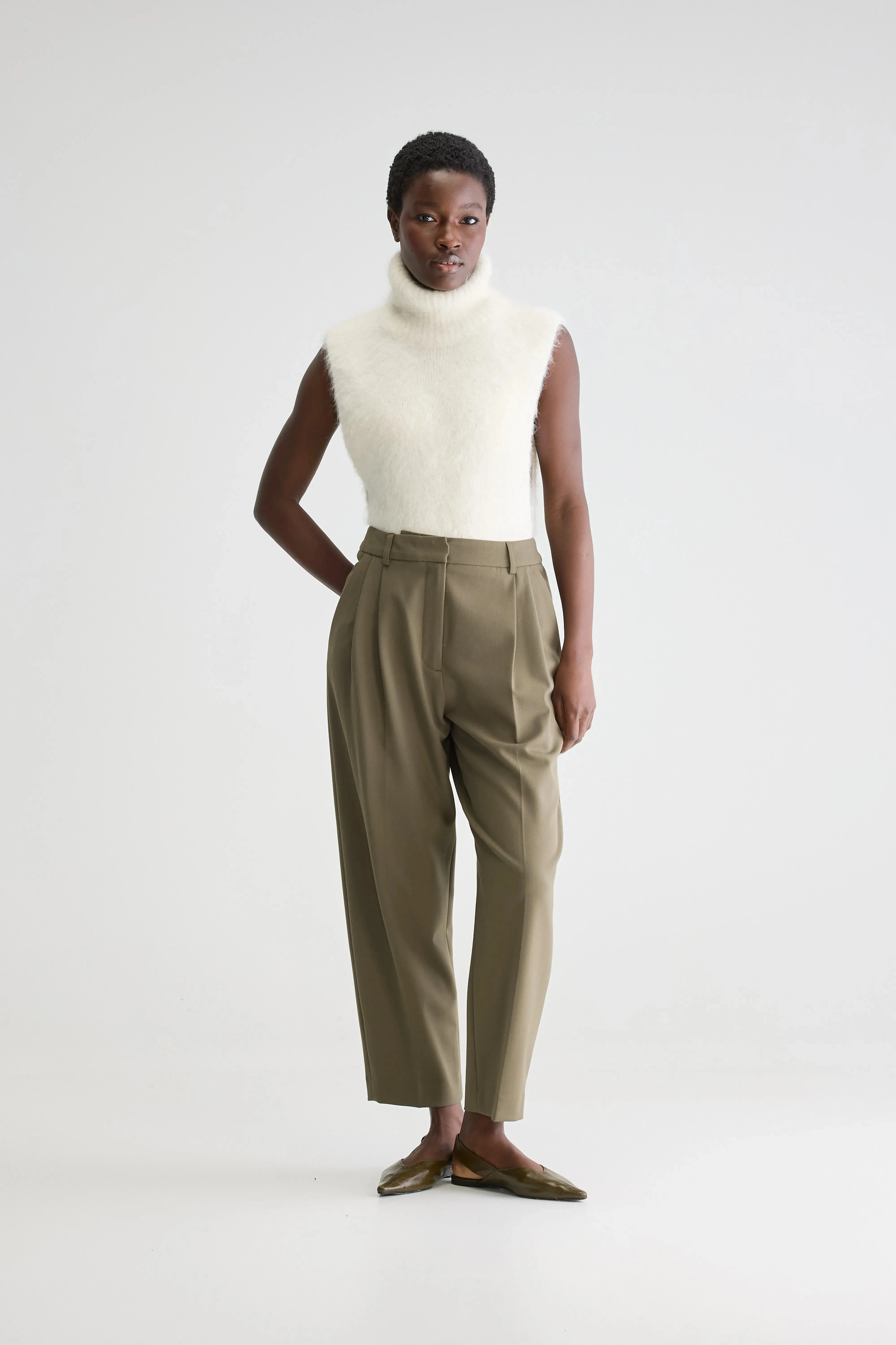 Valdo tailored trousers (251 / W / FOREST) Premium Comfort