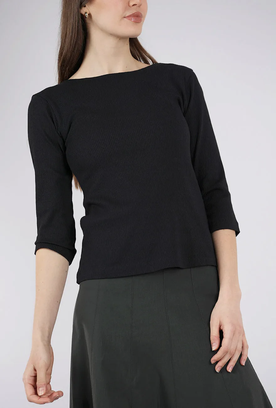 Value for Money Naibu Rib Top, Black