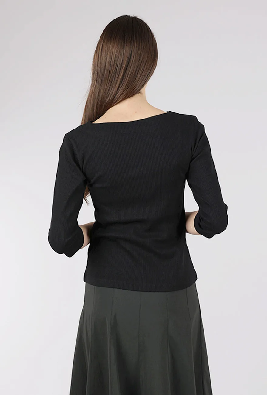 Value for Money Naibu Rib Top, Black