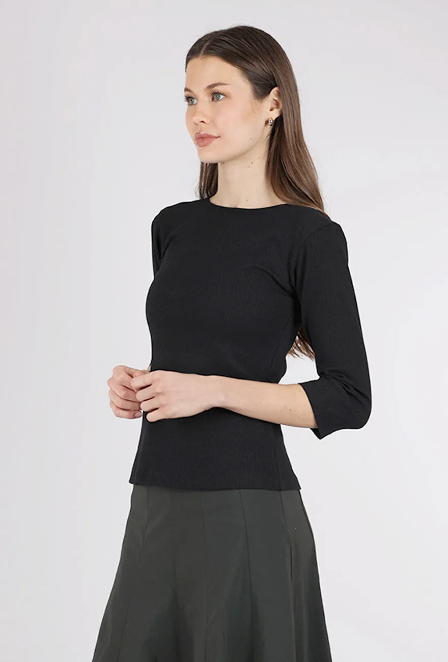 Value for Money Naibu Rib Top, Black