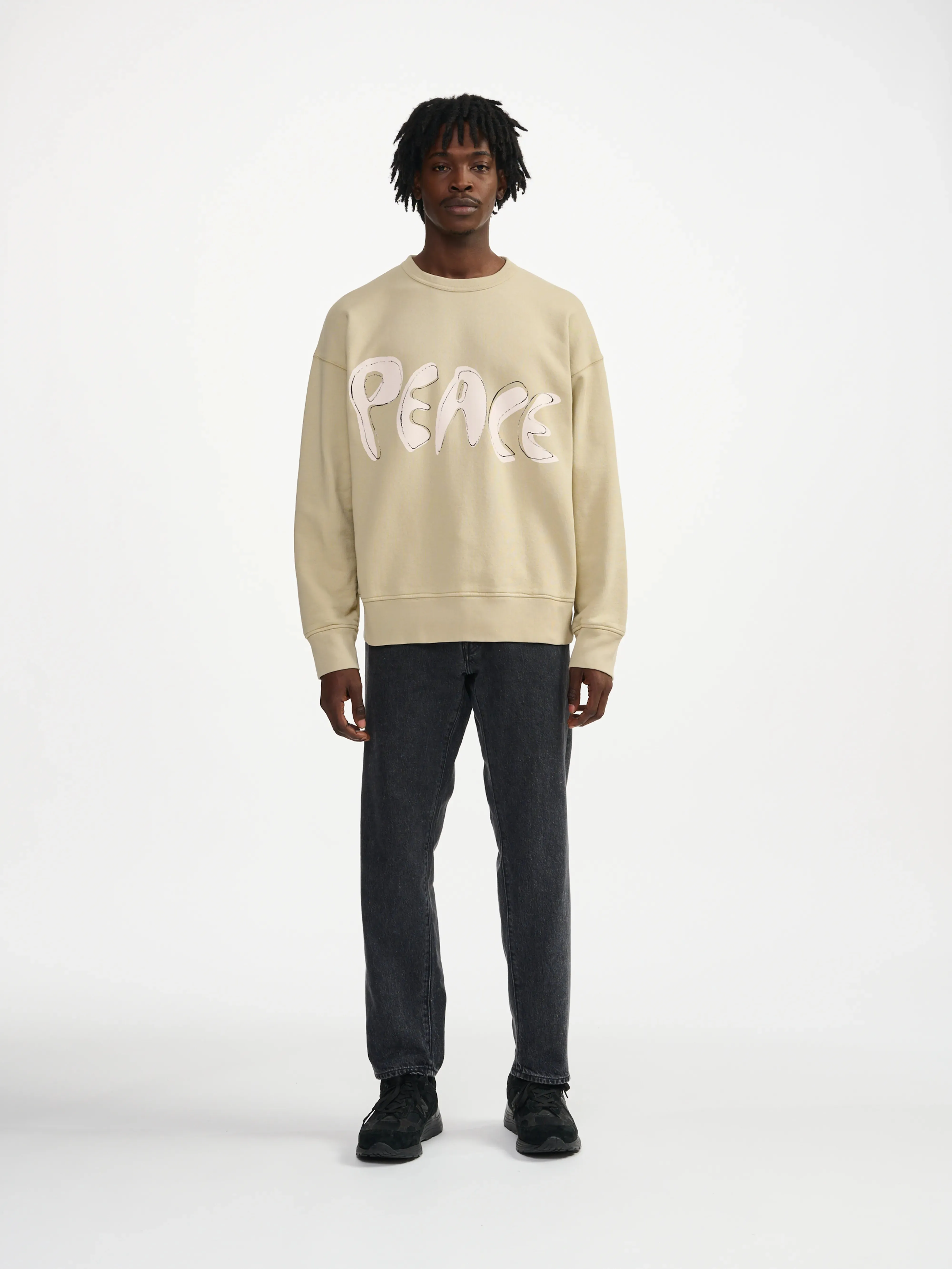 vammie sweatshirt (241 / M / CEMENT) Core Light