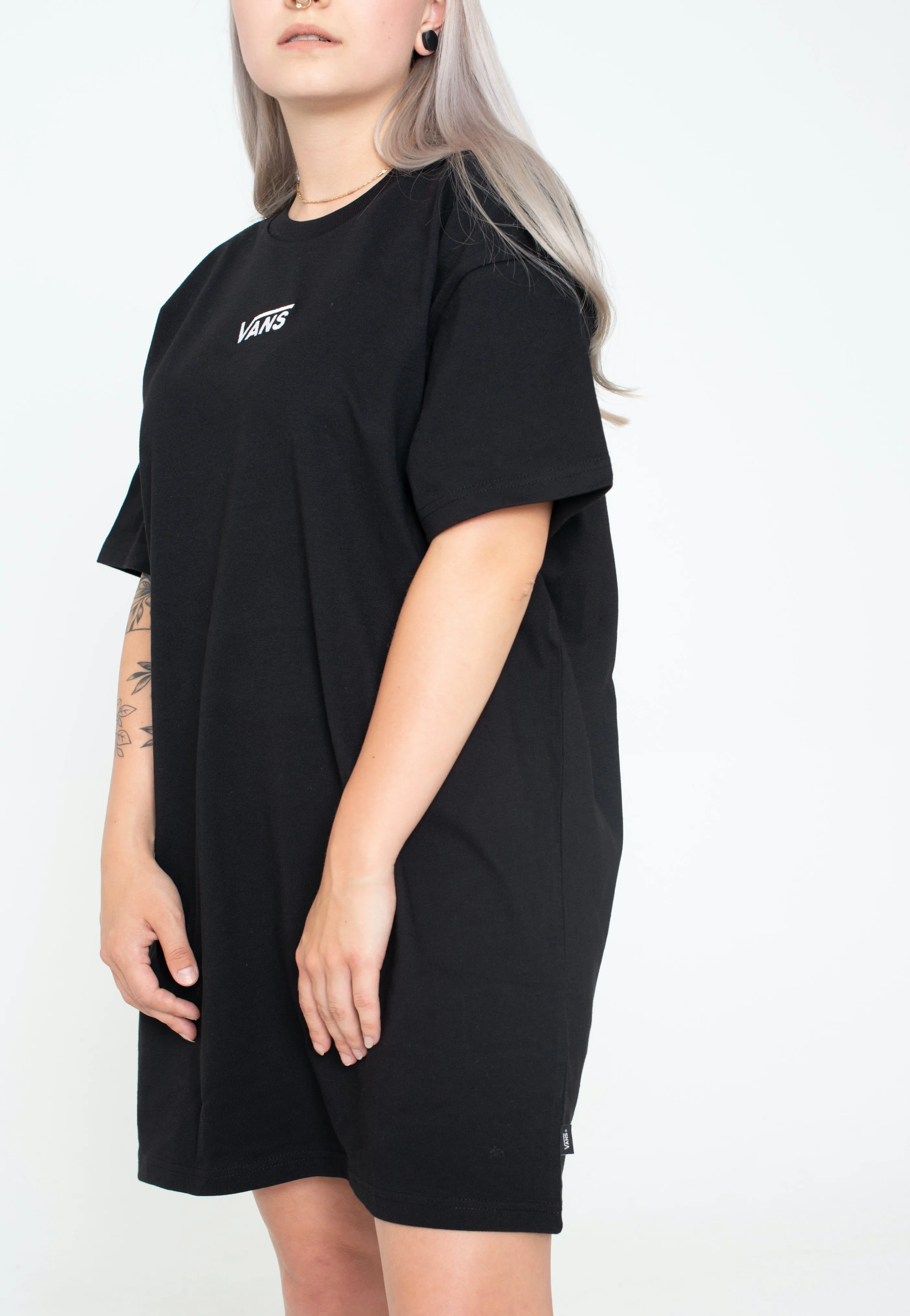 Vans - Center Vee Tee Black - Dress Dark Tone