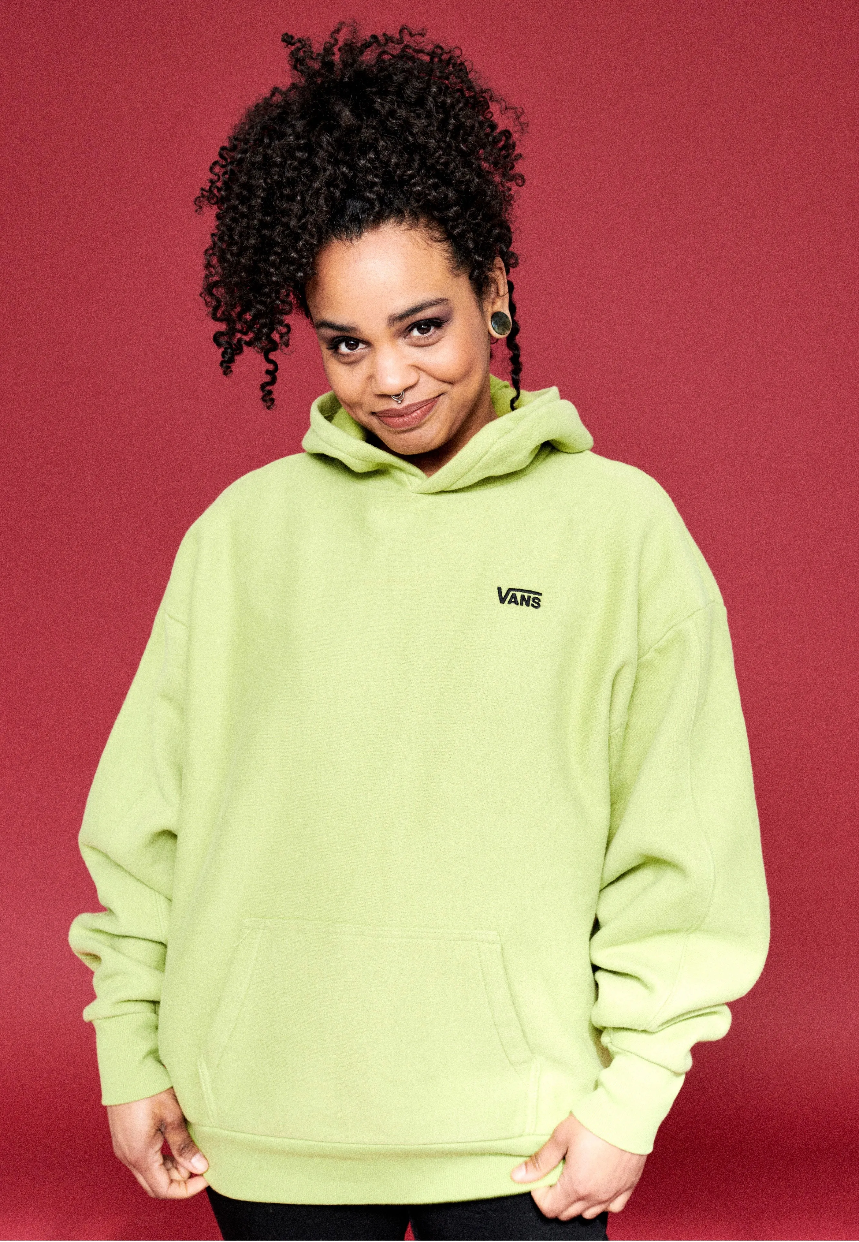 Cozy Vibe Vans - Comfycush Fern - Hoodie