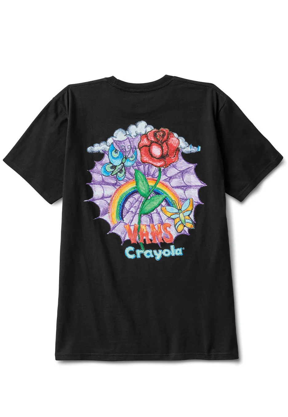 Vans - Crayola Rainbow Black - T-Shirt Trendy Outfit