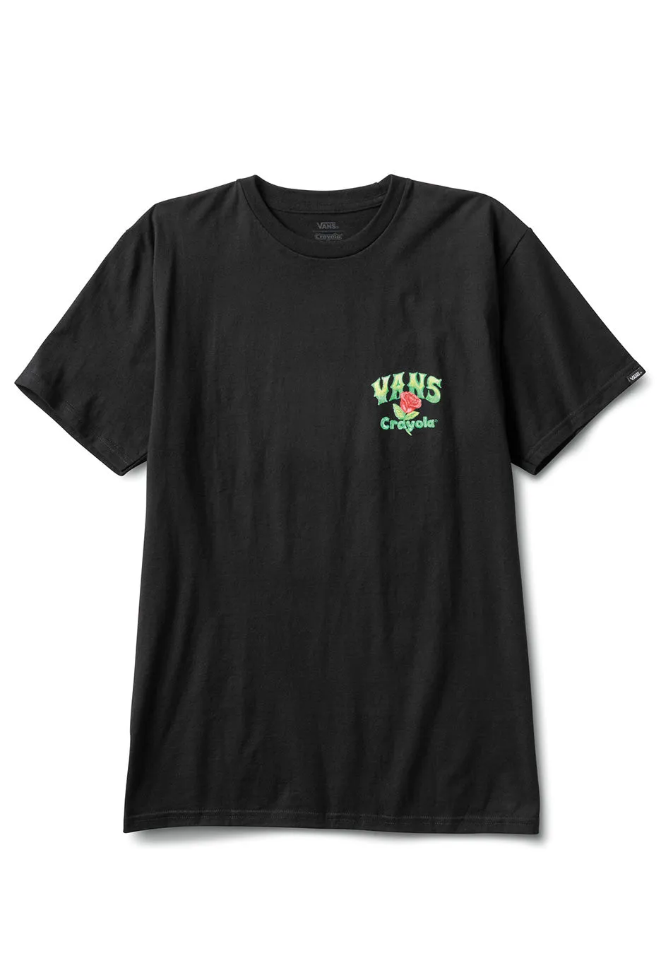 Vans - Crayola Rainbow Black - T-Shirt Trendy Outfit