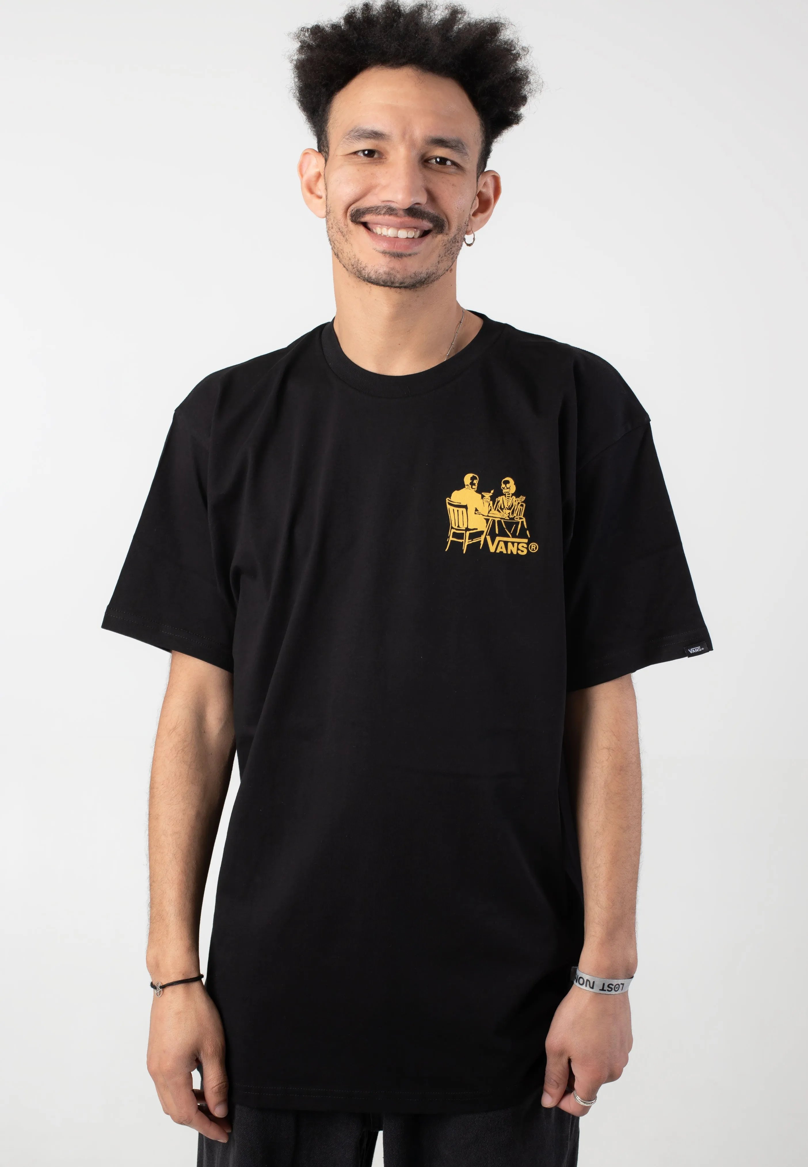mix and match Linen blend Vans - Fine Dining Black - T-Shirt