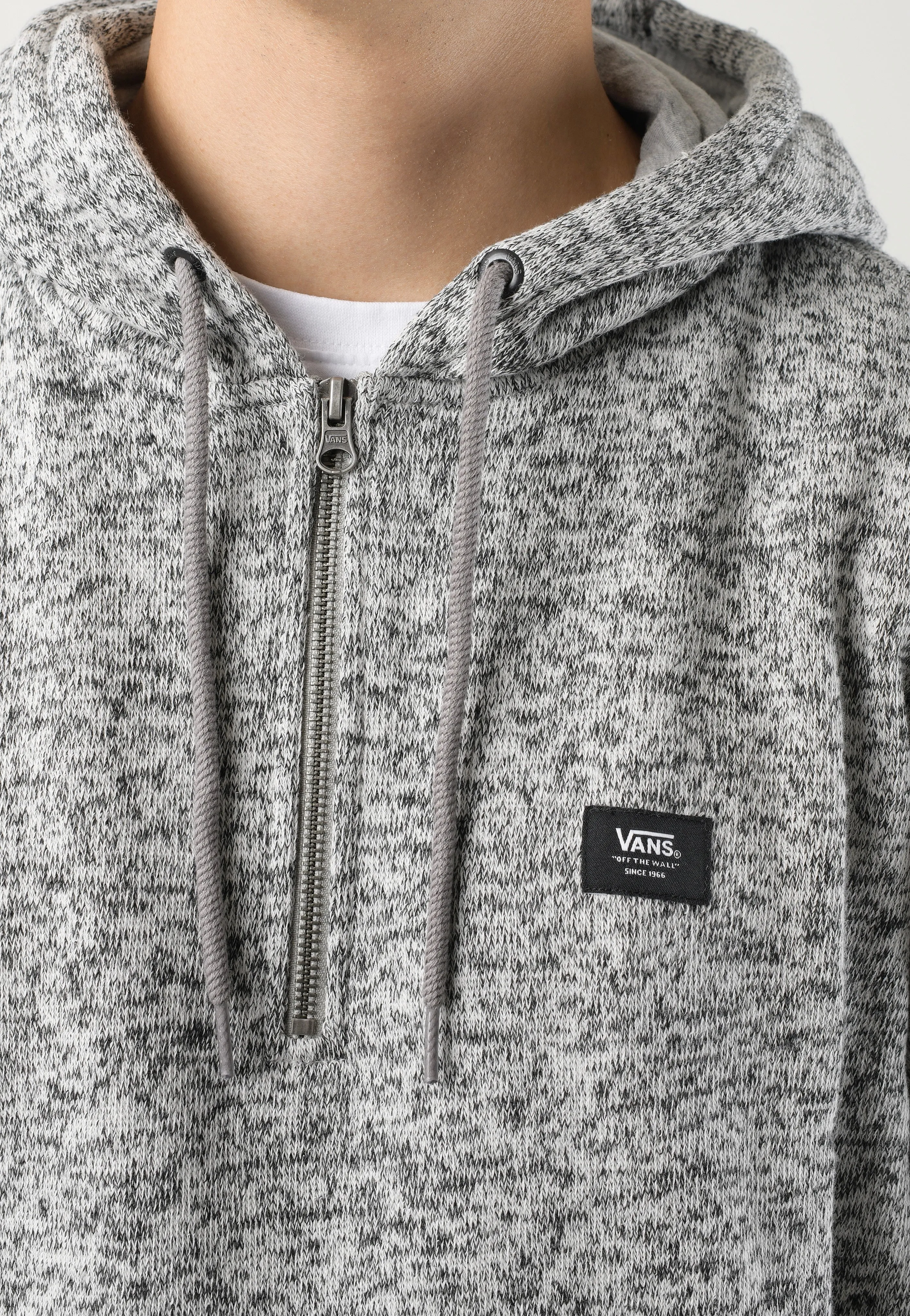 Vans - Flurry Half Zip Lunar Rock Heather - Hoodie Premium Piece