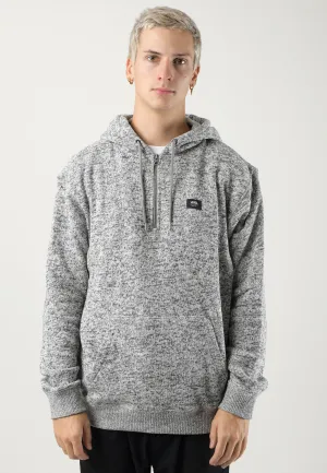 American style Vans - Flurry Half Zip Lunar Rock Heather - Hoodie