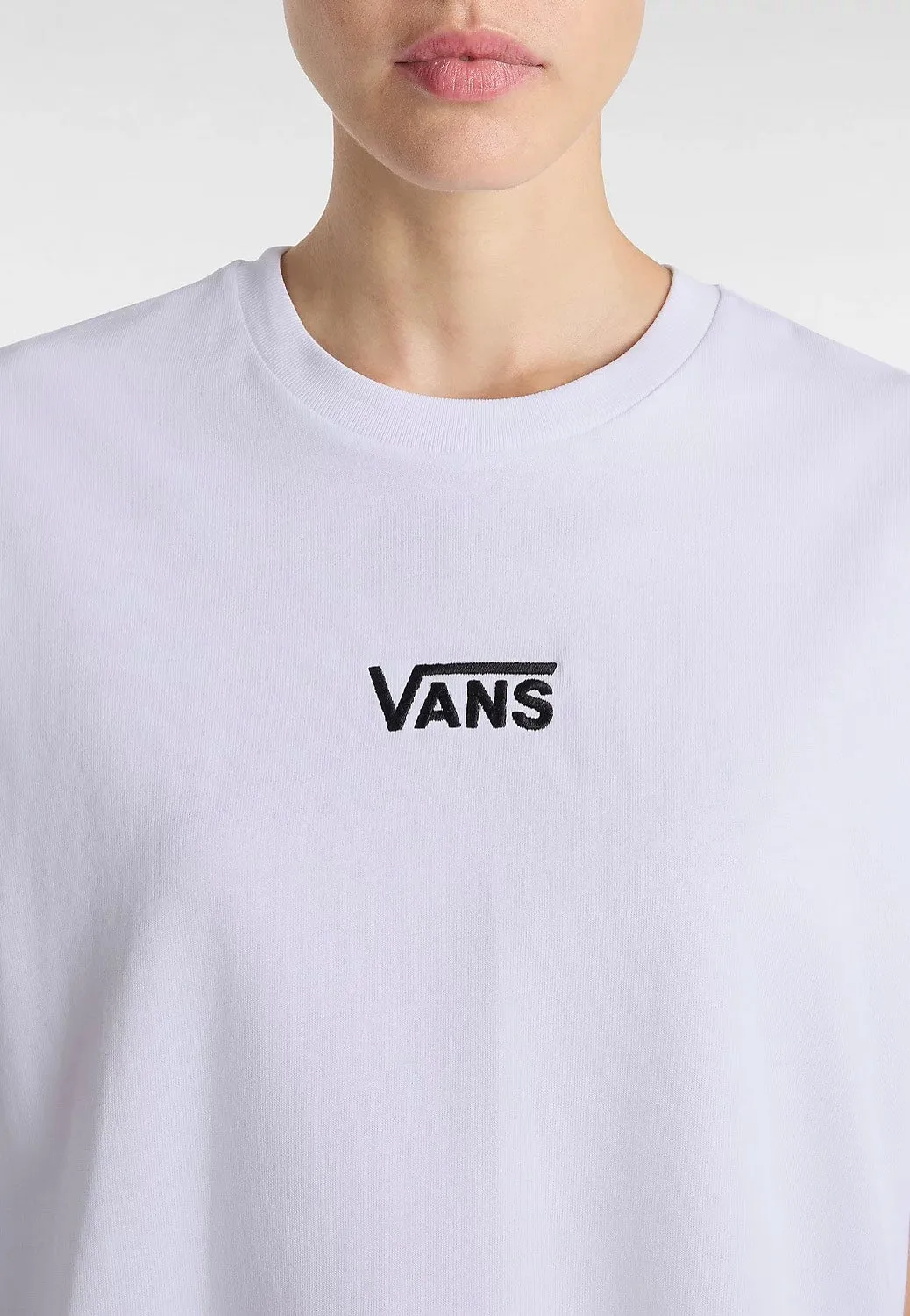 Vans - Flying V Oversized White - T-Shirt Street Fashion