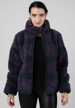 Vans - Foundry Plaid High Pile Puff Green Gables - Jacket Adult
