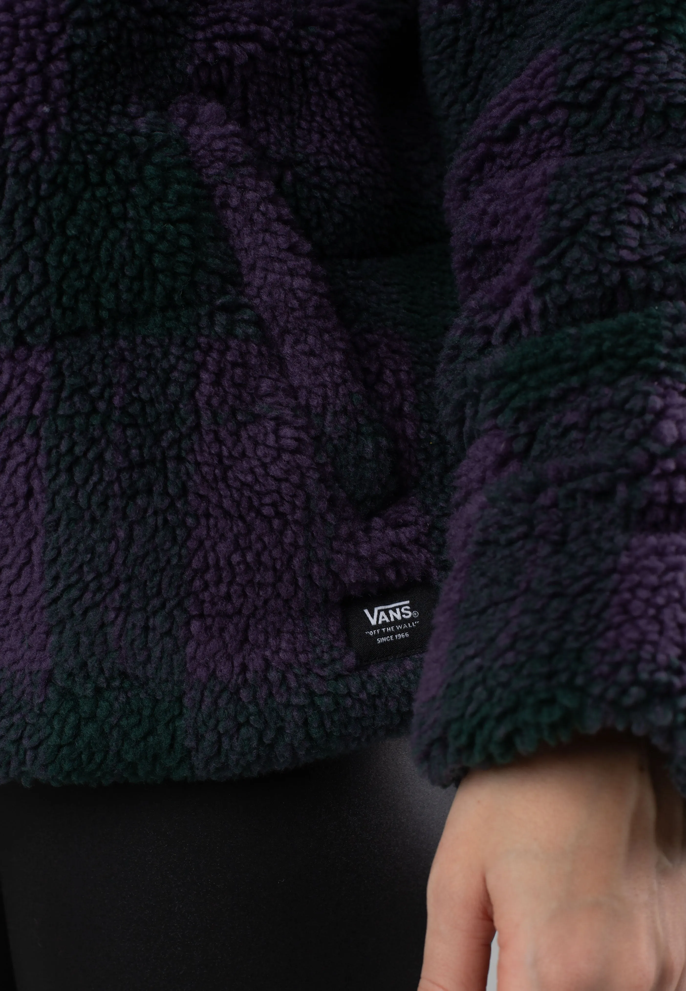 Vans - Foundry Plaid High Pile Puff Green Gables - Jacket Postcard