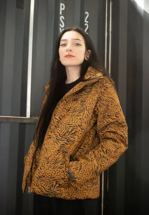 yoga enthusiasts Prevent Vans - Foundry Print Puff MTE Golden Brown - Jacket