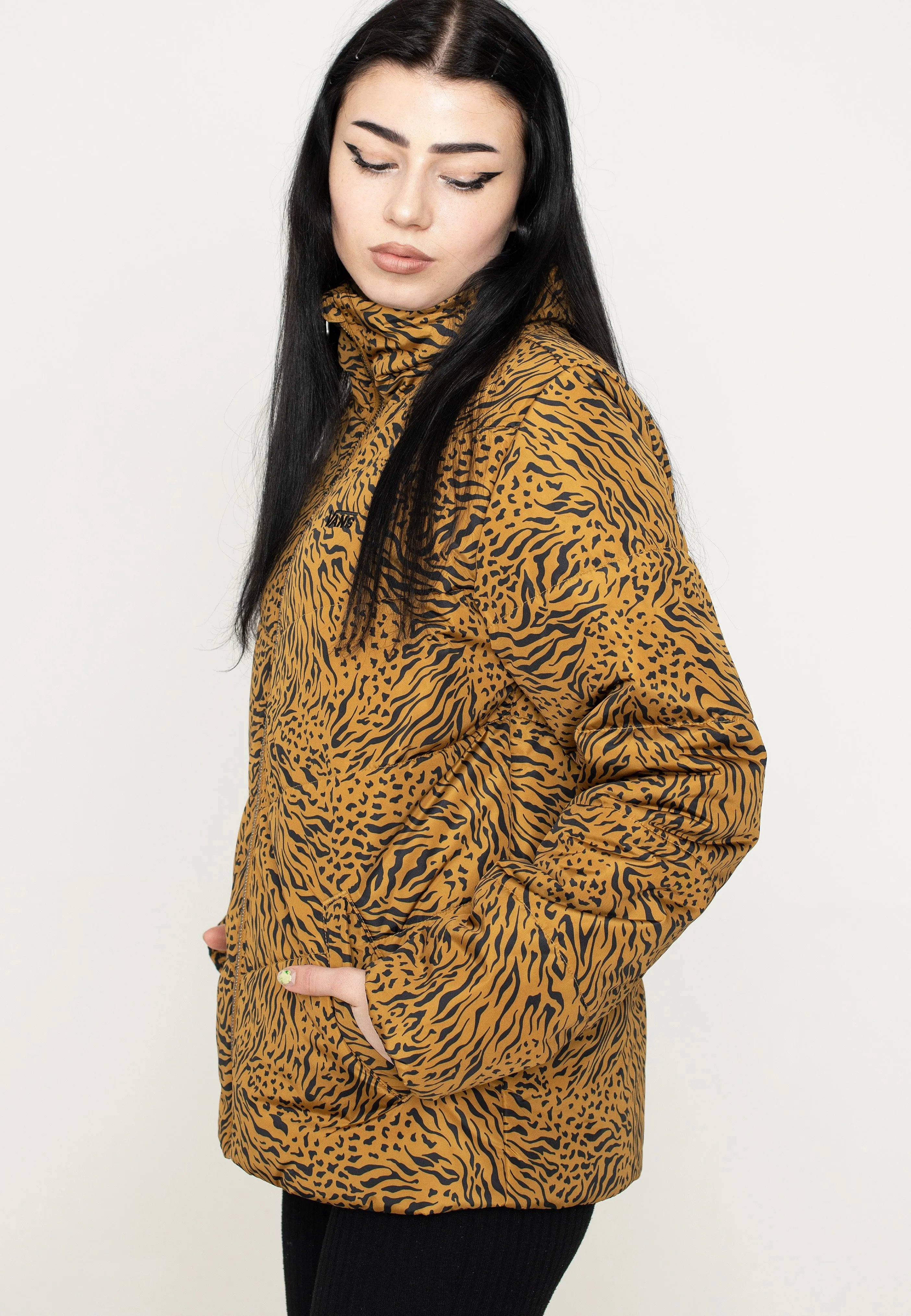 Vans - Foundry Print Puff MTE Golden Brown - Jacket Country look