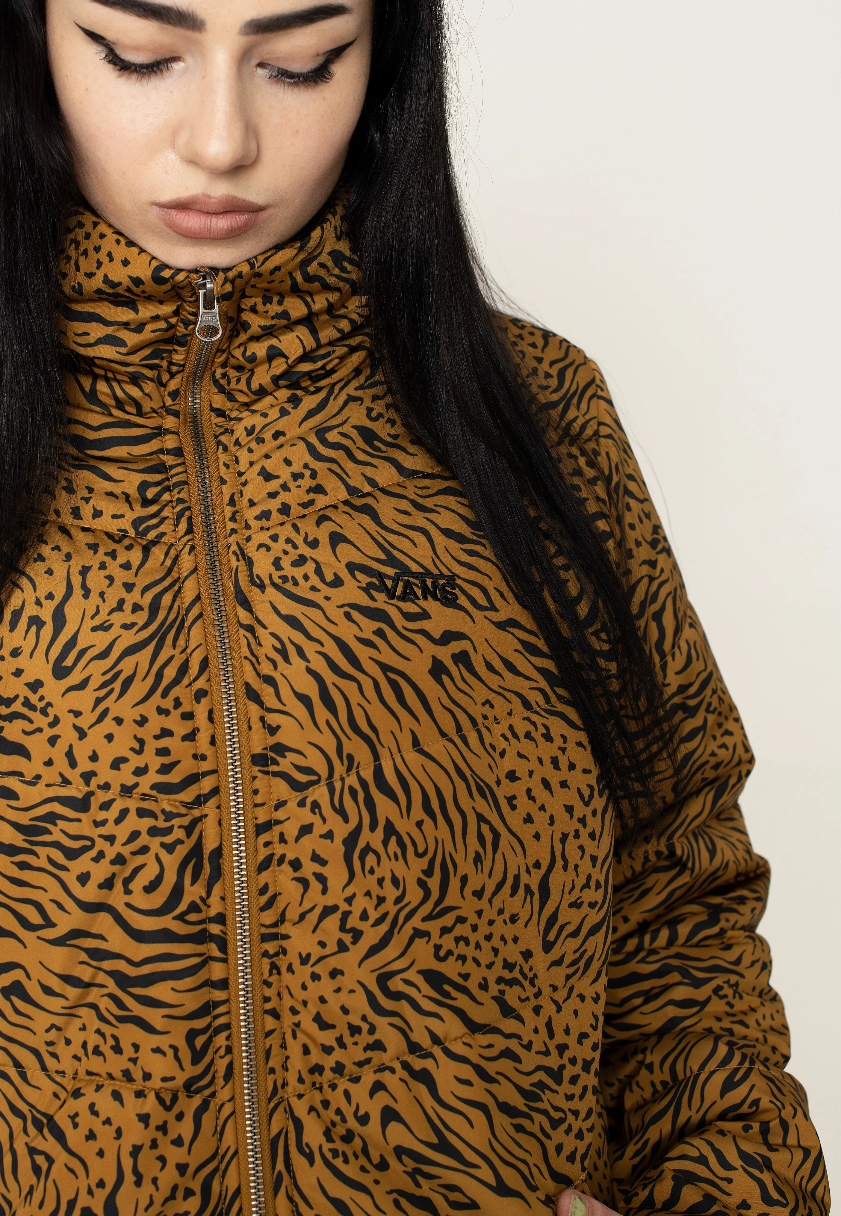 Vans - Foundry Print Puff MTE Golden Brown - Jacket Country look