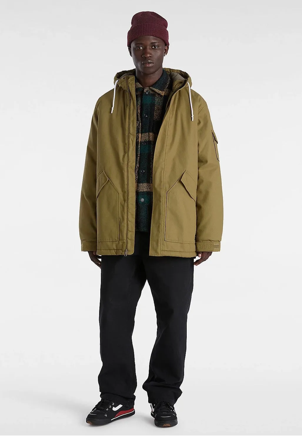 Vans - Henrique Gothic Olive - Jacket Polka dotted looks