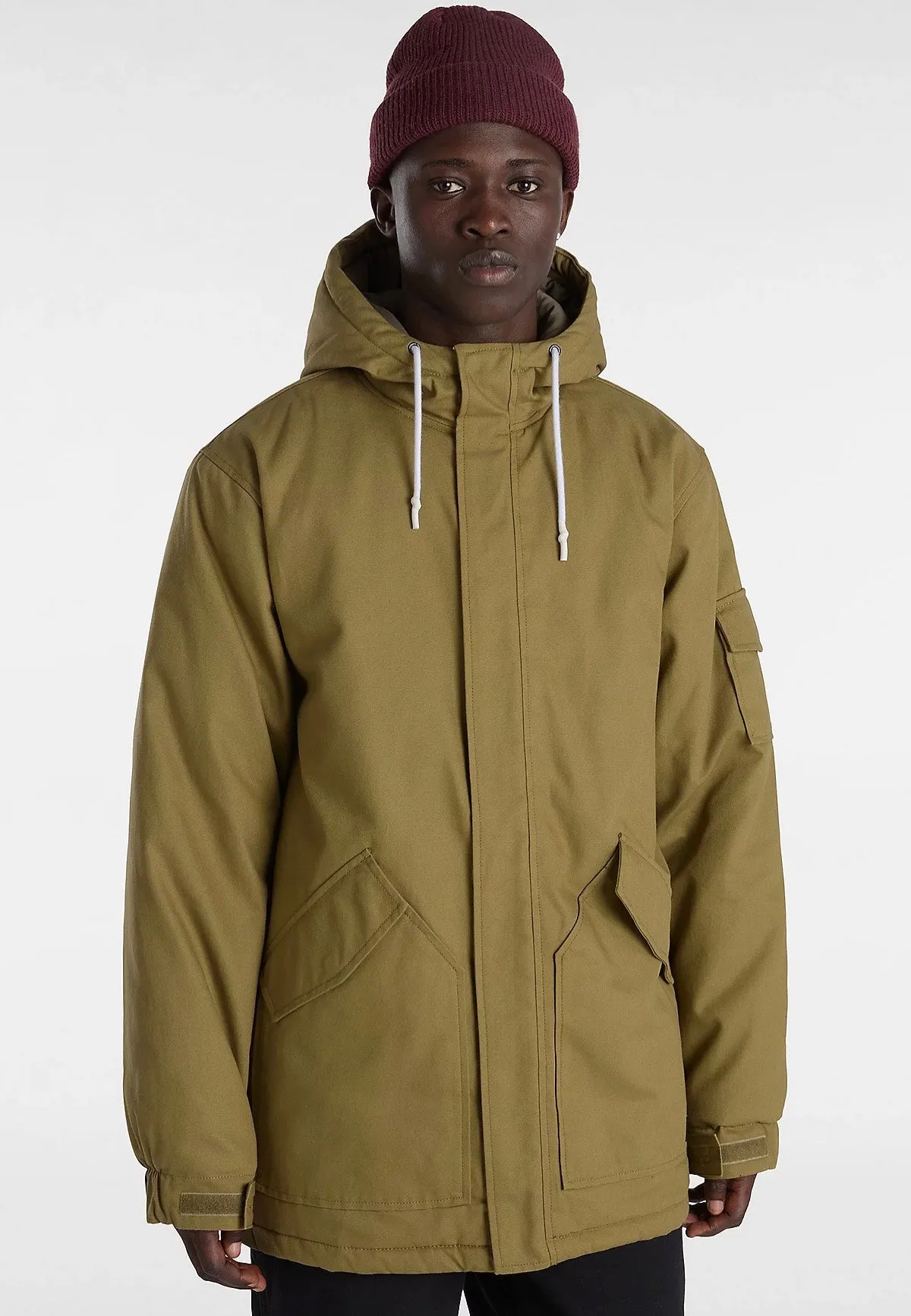 Effortless Wear Casual Style Vans - Henrique Gothic Olive - Jacket