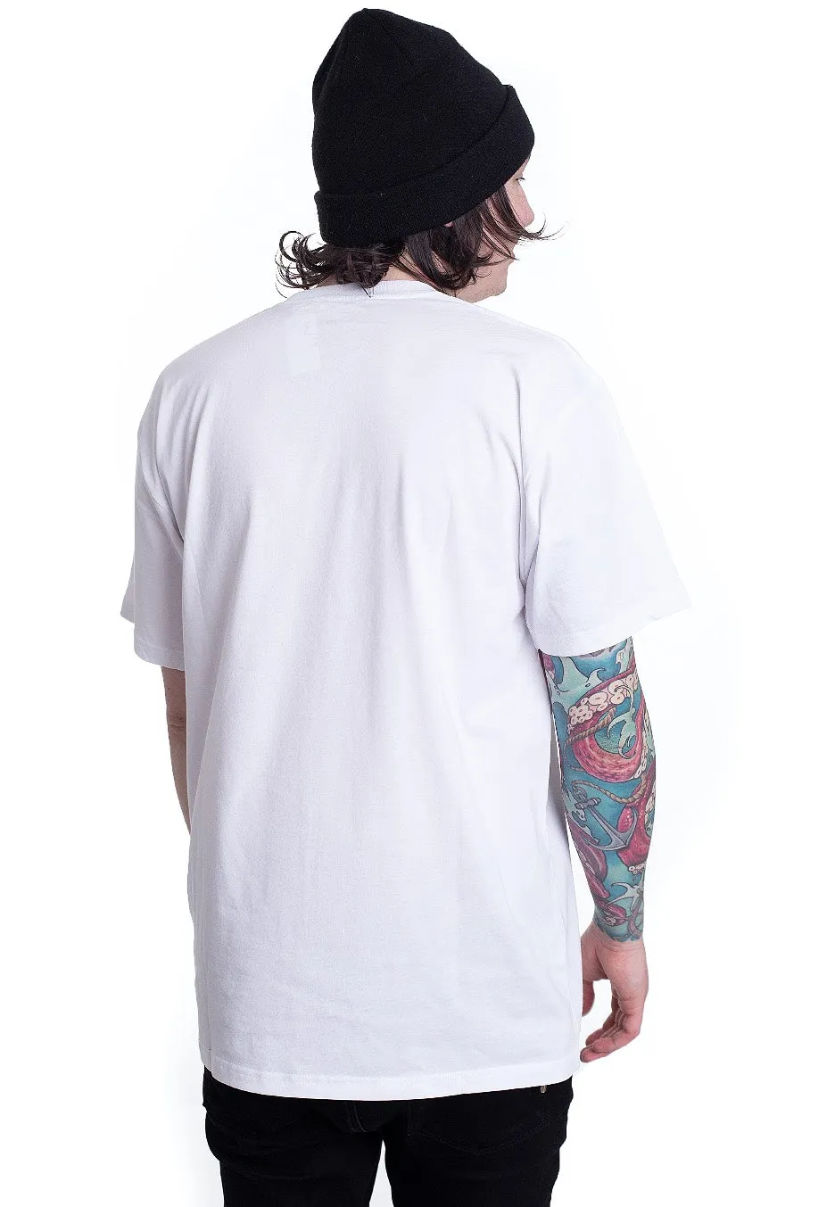 Vans - Left Chest LOG O Tee White/Black - T-Shirt Enchanting look