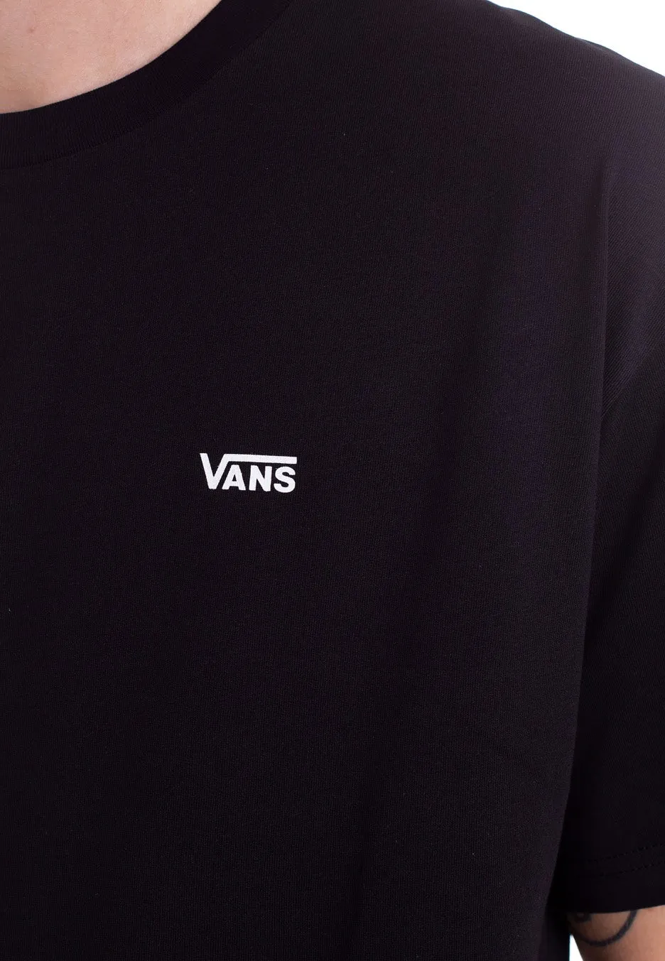 Vans - Left Chest Logo Black/White - T-Shirt Cool Styles