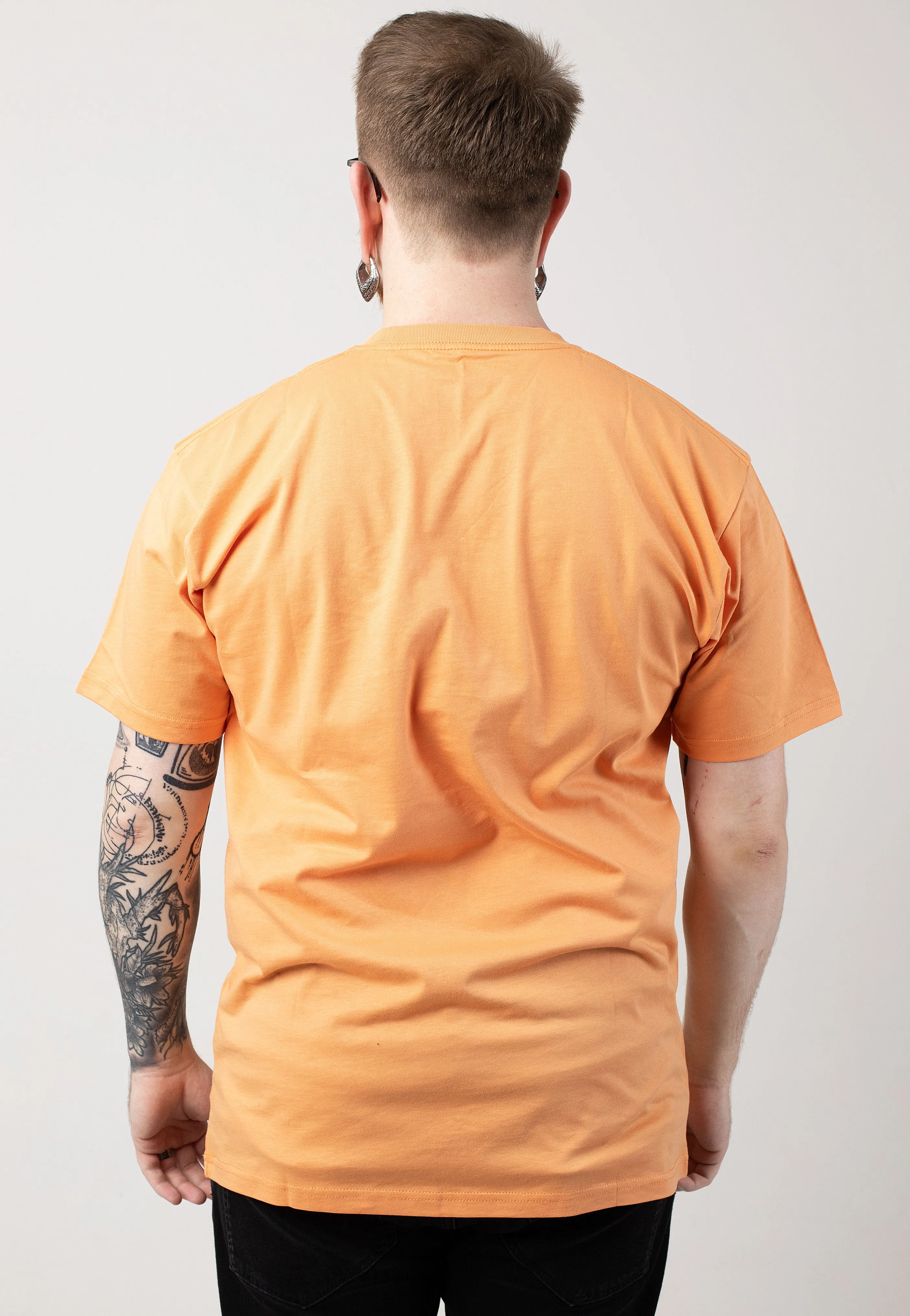 Vans - Left Chest Logo Copper Tan - T-Shirt Solid and simple