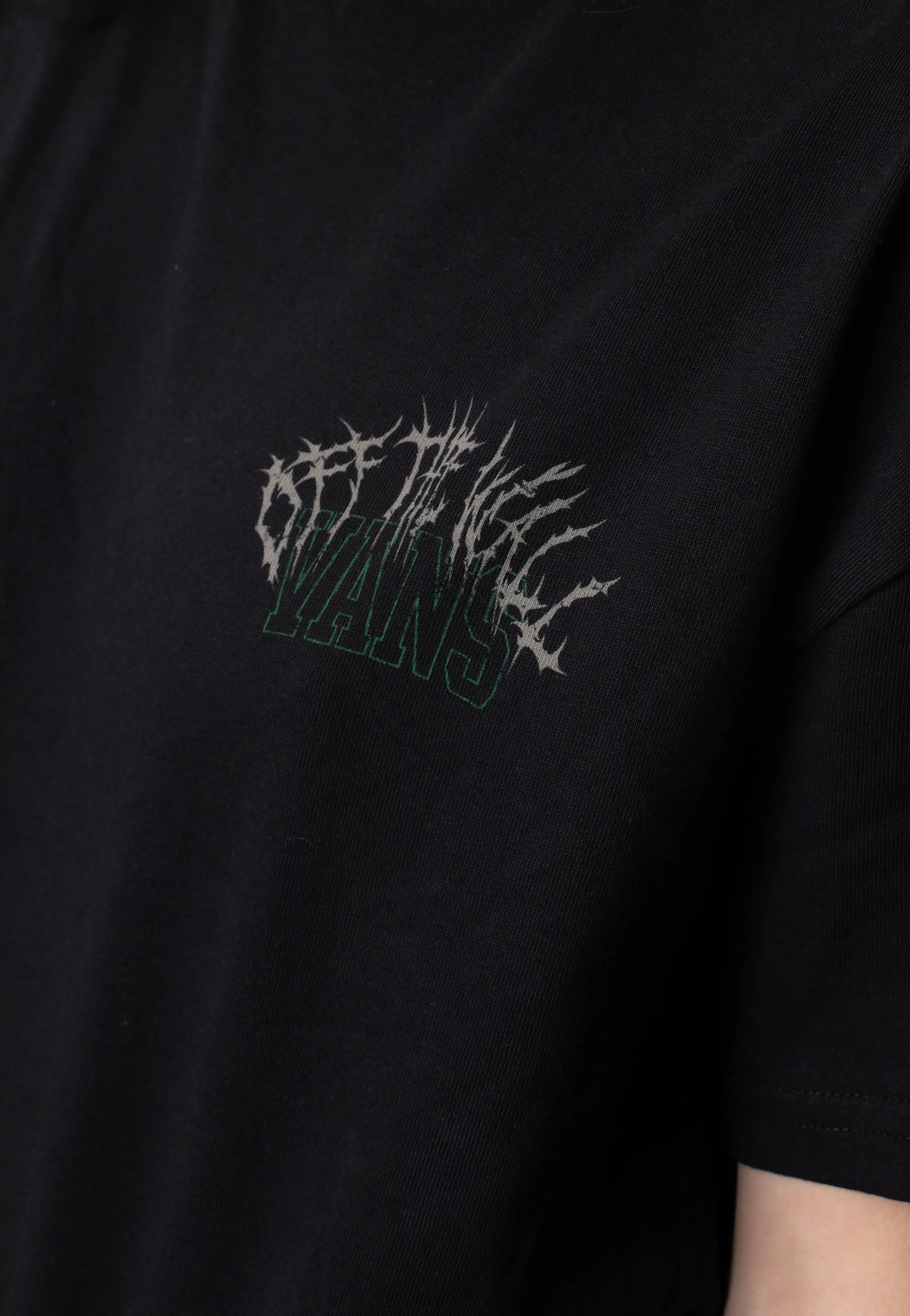 Vans - Metal University Oversized Black - T-Shirt Hip - hop - street